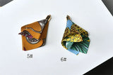 50pcs Rayon Tassel Floral Print DIY Jewelry Earring Pendant Accessory