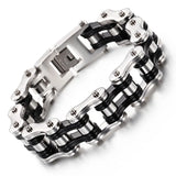 Men's Square Titanium Stainless Steel Bracelet