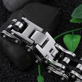 Men's Square Titanium Stainless Steel Bracelet