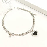 Stainless Steel Tassel Pendant Bracelet Wedding Jewelry