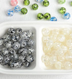 100 Acrylic Ball Beads 12mm DIY Jewelry Earring/Bracelet Accessory