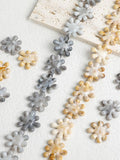 100pcs 24mm Cartoon Flowers Resin Beads DIY Jewelry Accessory