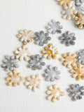 100pcs 24mm Cartoon Flowers Resin Beads DIY Jewelry Accessory