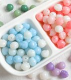 100pcs Cat's Paw Resin Beads DIY Earring Jewelry Accessory
