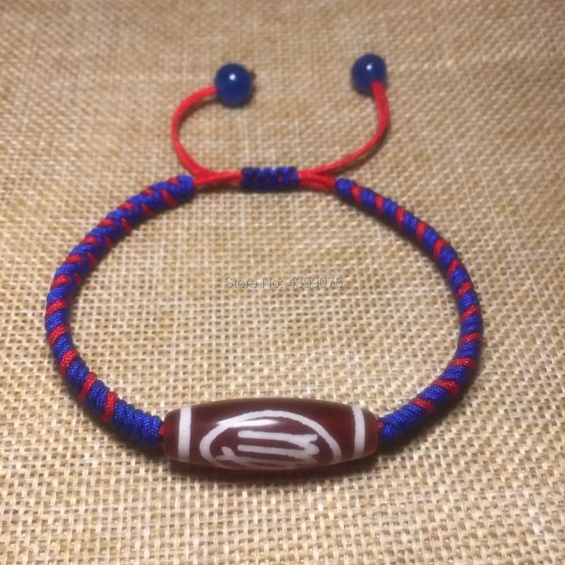 Constellation Totem Red Chalcedony Beads Bracelet