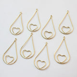 12pcs Copper Floating Locket Charms for DIY Jewelry