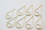 12pcs Copper Floating Locket Charms for DIY Jewelry