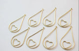 12pcs Copper Floating Locket Charms for DIY Jewelry