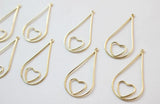 12pcs Copper Floating Locket Charms for DIY Jewelry