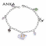 Mother's Crystal Geometric Bracelet - 2 Colors