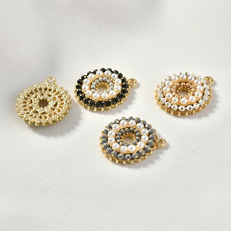 30pcs 20mm Alloy Floating Locket Charms for DIY Jewelry Earrings