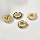 30pcs 20mm Alloy Floating Locket Charms for DIY Jewelry Earrings