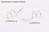 30pcs Copper Alloy Geometric Charms DIY Earring Pendant Accessory