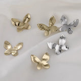 30pcs Butterfly Shape Copper Floating Locket Charms DIY Jewelry Earring Pendants