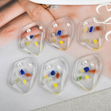 30pcs Resin Beads Irregular Shape DIY Earring/Garment Bead