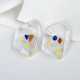 30pcs Resin Beads Irregular Shape DIY Earring/Garment Bead