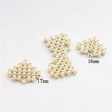 30pcs Hearts Alloy Floating Locket Charms for DIY Earrings