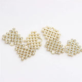 30pcs Hearts Alloy Floating Locket Charms for DIY Earrings