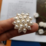 30pcs Cartoon Flower Beads DIY Jewelry Earring/Garment/Hair Accessory