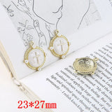 Alloy Floating Locket Charms Beads Decoration DIY Jewelry Accessory
