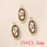 30pcs Alloy Floating Locket Charms DIY Jewelry Earring/Garment Accessory