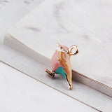 30pcs Bird Shape Alloy Locket Earring Charms DIY Jewelry