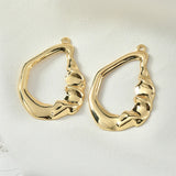 30pcs Copper Floating Locket Charms DIY Jewelry Earring Pendant