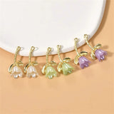 30pcs Resin Floral Charms Alloy Rose DIY Jewelry Earring Accessory
