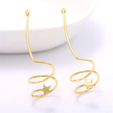 30pcs Copper Floating Locket Charms Stars Decoration DIY Earring Accessory