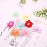 40pcs 40mm Petal Core Resin Flowers DIY Jewelry Earring/Garment/Hair Accessory