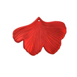 40pcs Cartoon Maple Leaf Shape Resin Beads DIY Jewelry Earring/Garment Accessory