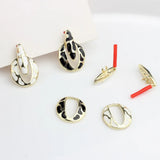 40pcs Cartoon Ovals Alloy Floating Locket Charms DIY Jewelry Accessory