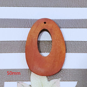 40pcs Wood Beads DIY Jewelry Earring Accessory