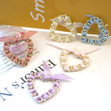 40pcs Cartoon Hearts Shape Floating Locket Charms DIY Jewerly Accessory