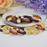 40pcs Resin Circle Beads for DIY Earring Pendant Accessory