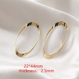 40pcs Copper Floating Locket Charms DIY Earring/Pendant Accessory