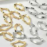40pcs Copper Floating Locket Charms DIY Jewelry Earring Pendant Accessory