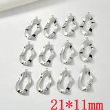 40pcs Copper Floating Locket Charms DIY Jewelry Earring Pendant Accessory