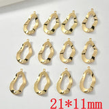40pcs Copper Floating Locket Charms DIY Jewelry Earring Pendant Accessory