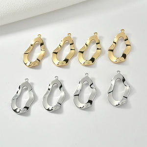 40pcs Copper Floating Locket Charms DIY Jewelry Earring Pendant Accessory