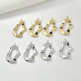 40pcs Copper Floating Locket Charms DIY Jewelry Earring Pendant Accessory