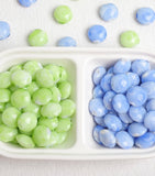 50pcs 16mm Geometric Round Glass Beads DIY Jewelry Earring Pendant