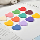 50pcs 24mm Cartoon Hearts Acrylic Beads DIY Jewelry Earring/Hair Accessory