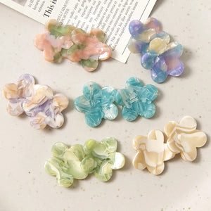 50pcs 25mm Acrylic Beads DIY Jewelry Earring/Hair Accessory