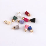 50pcs Alloy Caps Tassel DIY Jewelry Earring/Bags/Key Pendants