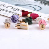 50pcs Alloy Caps Tassel DIY Jewelry Earring/Bags/Key Pendants
