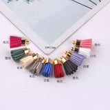 50pcs Alloy Caps Tassel DIY Jewelry Earring/Bags/Key Pendants
