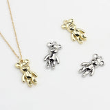50pcs Animals Cartoon Bears Alloy Charms for DIY Jewelry