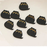 50pcs Animal Cartoon Cats Acrylic Beads DIY Jewelry Earring/Bracelet Accessory