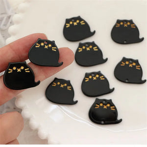 50pcs Animal Cartoon Cats Acrylic Beads DIY Jewelry Earring/Bracelet Accessory